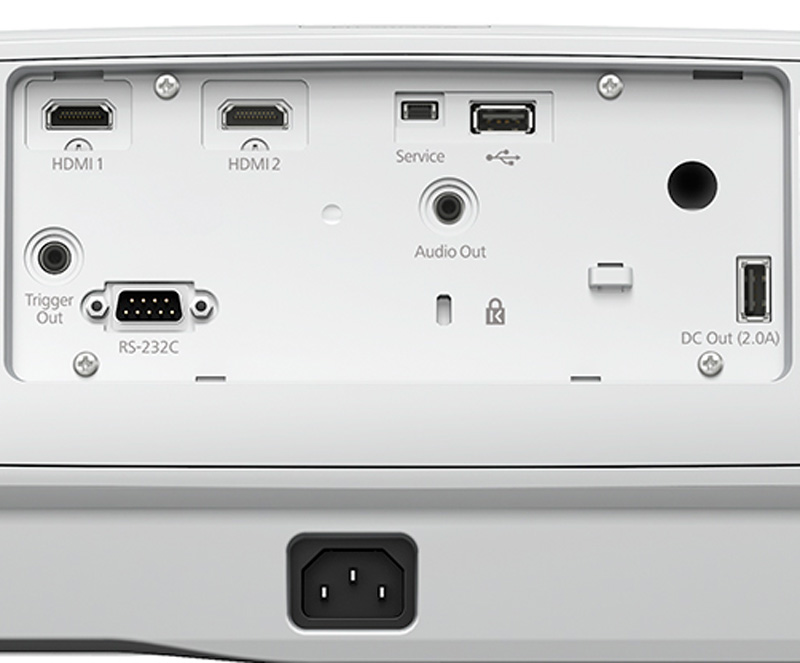 Epson EH-TW7100 rear
